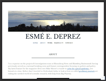 Tablet Screenshot of esmedeprez.com